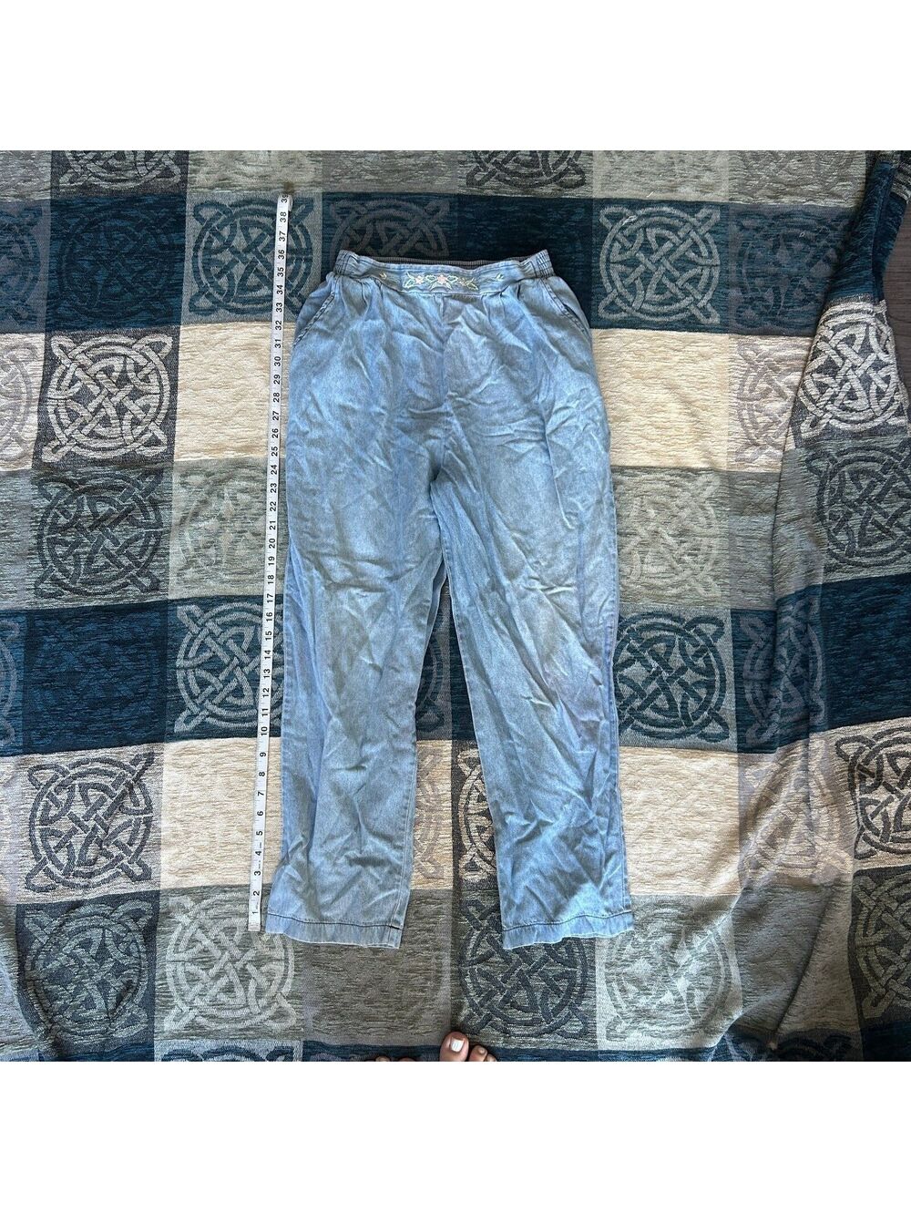 Embroidered Pants - Picture 2 of 2